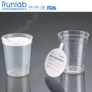 180ml Plastic Beaker for Easy Urine Collection