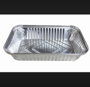 Safe and Easy Take Away Food Use Aluminum Foil Tray