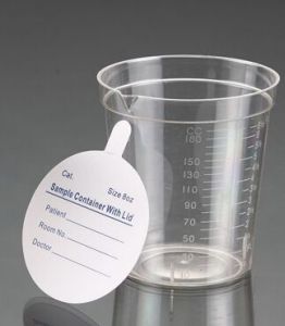 180ml PS Beaker with Graduation and ID Paper Lid