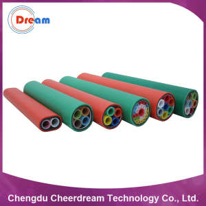 Direct Buried Air Blown Fiber Optic Cable HDPE Multi Duct